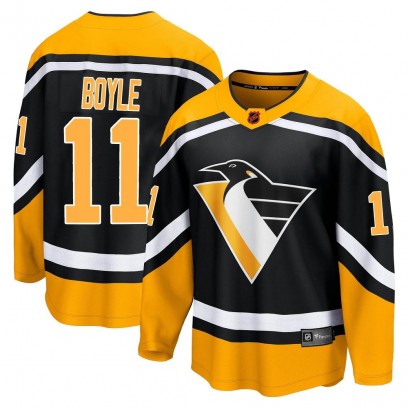 Men's Breakaway Pittsburgh Penguins Brian Boyle Fanatics Branded Special Edition 2.0 Jersey - Black