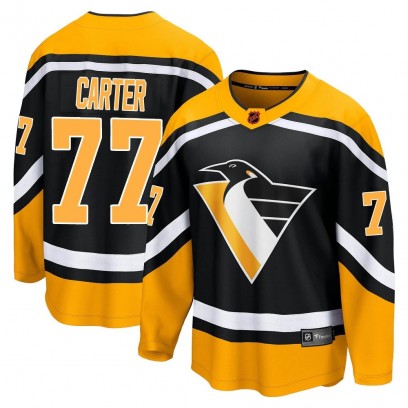 Men's Breakaway Pittsburgh Penguins Jeff Carter Fanatics Branded Special Edition 2.0 Jersey - Black