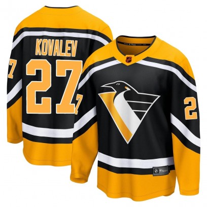 Men's Breakaway Pittsburgh Penguins Alex Kovalev Fanatics Branded Special Edition 2.0 Jersey - Black