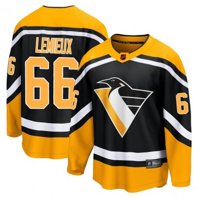 Men's Breakaway Pittsburgh Penguins Mario Lemieux Fanatics Branded Special Edition 2.0 Jersey - Black