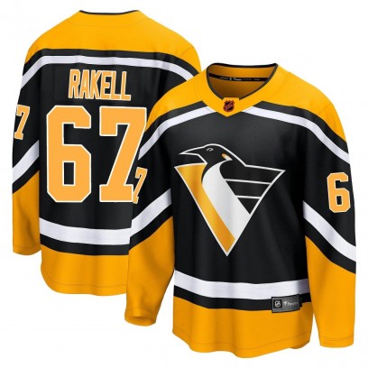 Men's Breakaway Pittsburgh Penguins Rickard Rakell Fanatics Branded Special Edition 2.0 Jersey - Black