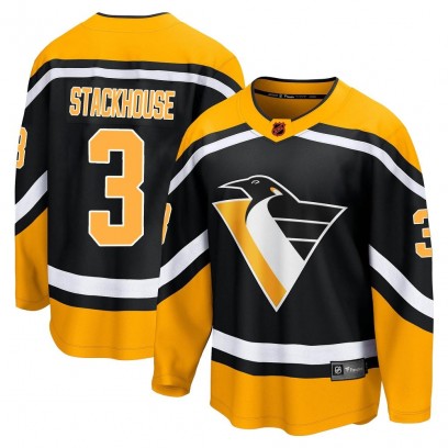 Men's Breakaway Pittsburgh Penguins Ron Stackhouse Fanatics Branded Special Edition 2.0 Jersey - Black