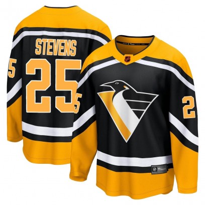 Men's Breakaway Pittsburgh Penguins Kevin Stevens Fanatics Branded Special Edition 2.0 Jersey - Black