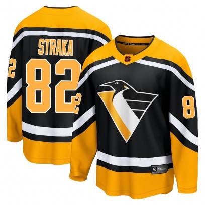 Men's Breakaway Pittsburgh Penguins Martin Straka Fanatics Branded Special Edition 2.0 Jersey - Black