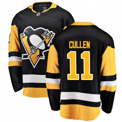 Men's Breakaway Pittsburgh Penguins John Cullen Fanatics Branded Home Jersey - Black