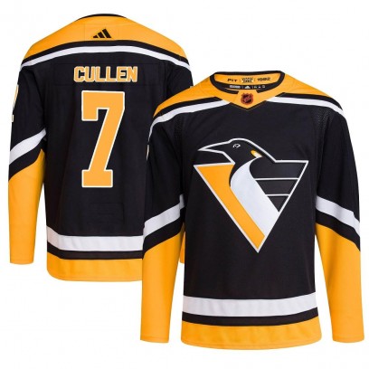 Youth Authentic Pittsburgh Penguins Matt Cullen Adidas Reverse Retro 2.0 Jersey - Black