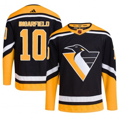 Youth Authentic Pittsburgh Penguins Earl Ingarfield Adidas Reverse Retro 2.0 Jersey - Black