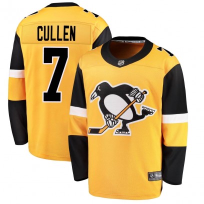 Youth Breakaway Pittsburgh Penguins Matt Cullen Fanatics Branded Alternate Jersey - Gold