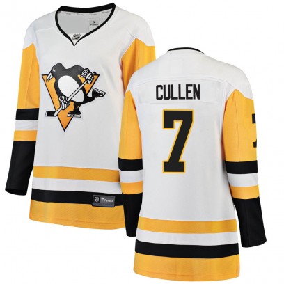 Women's Breakaway Pittsburgh Penguins Matt Cullen Fanatics Branded Away Jersey - White