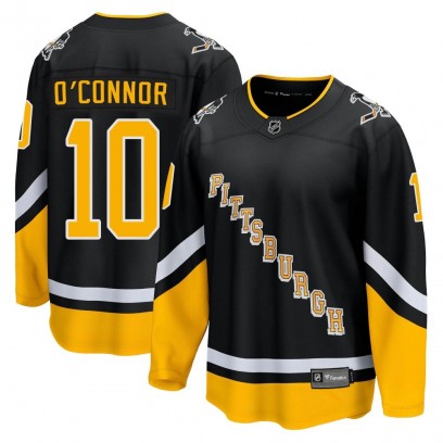 Youth Premier Pittsburgh Penguins Drew O'Connor Fanatics Branded 2021/22 Alternate Breakaway Player Jersey - Black
