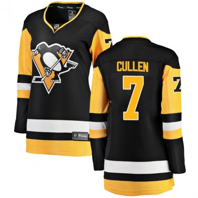Women's Breakaway Pittsburgh Penguins Matt Cullen Fanatics Branded Home Jersey - Black