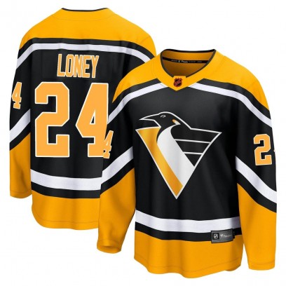 Youth Breakaway Pittsburgh Penguins Troy Loney Fanatics Branded Special Edition 2.0 Jersey - Black
