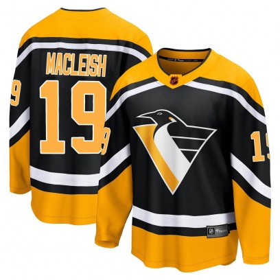Youth Breakaway Pittsburgh Penguins Rick Macleish Fanatics Branded Special Edition 2.0 Jersey - Black