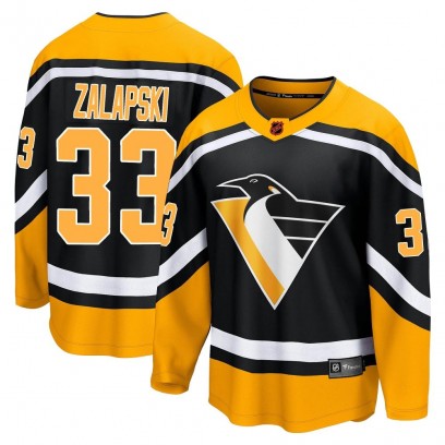 Youth Breakaway Pittsburgh Penguins Zarley Zalapski Fanatics Branded Special Edition 2.0 Jersey - Black
