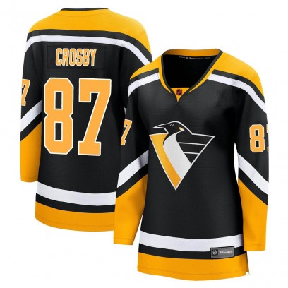 Women's Breakaway Pittsburgh Penguins Sidney Crosby Fanatics Branded Special Edition 2.0 Jersey - Black