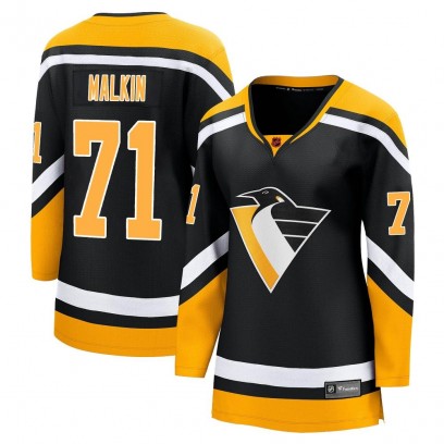 Women's Breakaway Pittsburgh Penguins Evgeni Malkin Fanatics Branded Special Edition 2.0 Jersey - Black