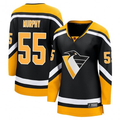 Women's Breakaway Pittsburgh Penguins Larry Murphy Fanatics Branded Special Edition 2.0 Jersey - Black