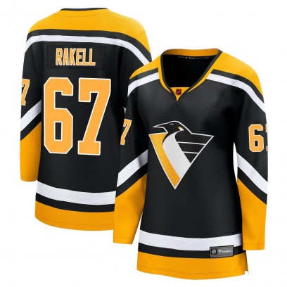 Women's Breakaway Pittsburgh Penguins Rickard Rakell Fanatics Branded Special Edition 2.0 Jersey - Black