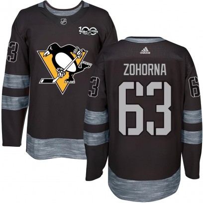 Youth Authentic Pittsburgh Penguins Radim Zohorna 1917-2017 100th Anniversary Jersey - Black