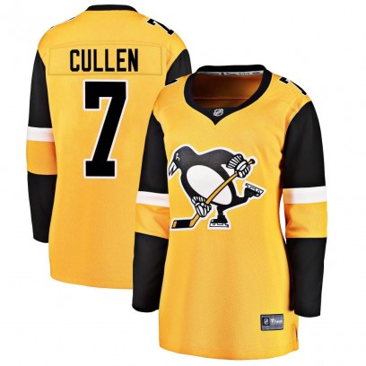 Women's Breakaway Pittsburgh Penguins Matt Cullen Fanatics Branded Alternate Jersey - Gold